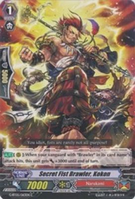 Secret Fist Brawler, Kokon