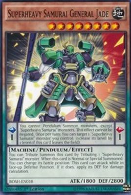 Superheavy Samurai General Jade
