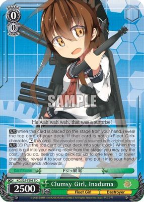 Clumsy Girl, Inaduma (TD)