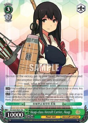 Akagi-class Aircraft Carrier, Akagi