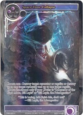 Space-Time Collapse (Full Art)