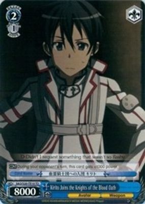Kirito Joins the Knights of the Blood Oath (TD)