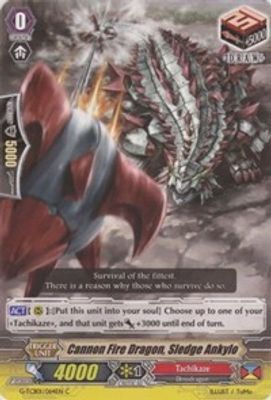 Cannon Fire Dragon, Sledge Ankylo