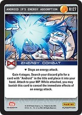 Android 19's Energy Absorption