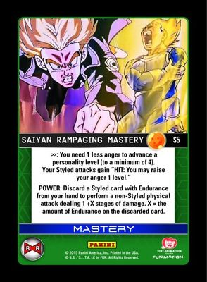 Saiyan Rampaging Mastery (Rainbow Parallel Foil)