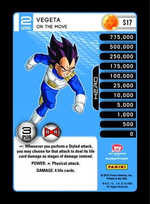 Vegeta - On The Move (Rainbow Parallel Foil)