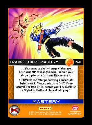 Orange Adept Mastery (High Tech Foil)