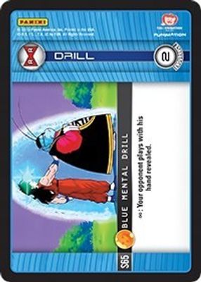 Blue Mental Drill