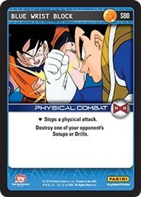 Blue Wrist Block
