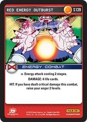 Red Energy Outburst