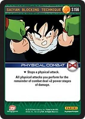 Saiyan Blocking Technique