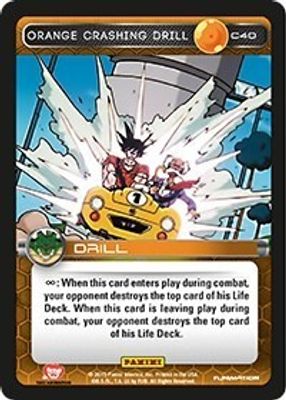 Orange Crashing Drill