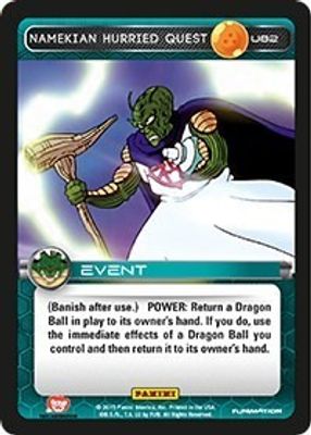 Namekian Hurried Quest