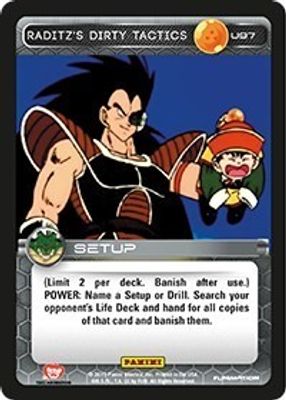 Raditz's Dirty Tactics