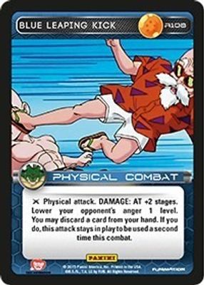 Blue Leaping Kick