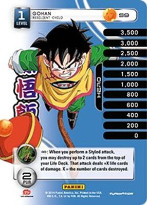 Gohan - Resilient Child (Rainbow Parallel Foil)