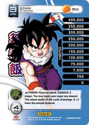 Gohan - Determined (Rainbow Parallel Foil)