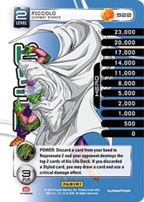 Piccolo - Combat Stance (Rainbow Parallel Foil)
