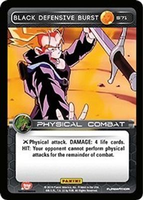 Black Defensive Burst