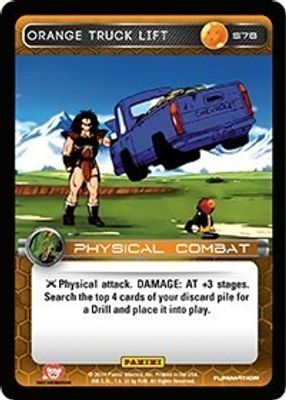 Orange Truck Lift