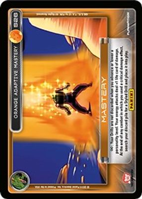 Orange Adaptive Mastery (Rainbow Parallel Foil)