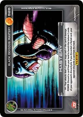 Black Devious Mastery (Rainbow Parallel Foil)