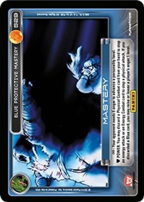 Blue Protective Mastery (Rainbow Parallel Foil)