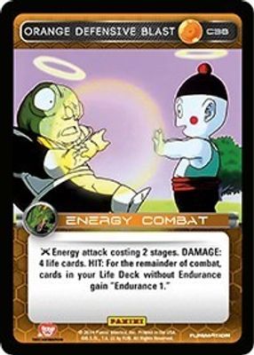 Orange Defensive Blast