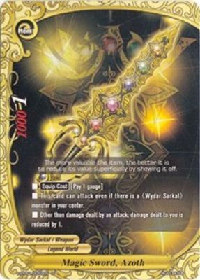 Magic Sword, Azoth