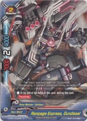 Rampage Express, Gundiesel