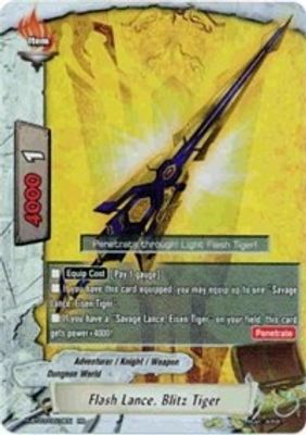 Flash Lance, Blitz Tiger