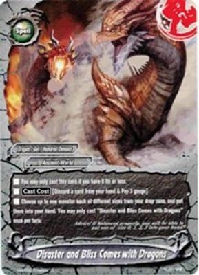 Disaster and Bliss Comes with Dragons