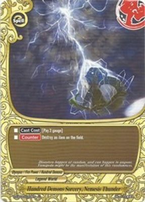 Hundred Demons Sorcery, Nemesis Thunder