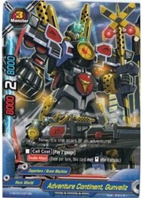 Adventure Continent, Gunvellz (RR Foil)