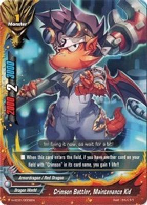 Crimson Battler, Maintenance Kid