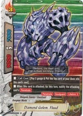 Diamond Golem, Fluud