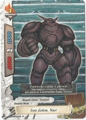 Iron Golem, Nasr