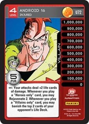 Android 16 - Injured