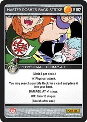 Master Roshi's Back Strike