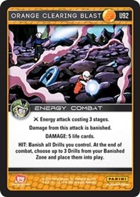Orange Clearing Blast