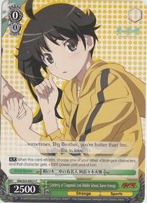 Celebrity of Tsuganoki 2nd Middle School, Karen Araragi