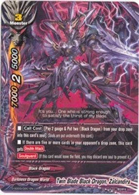 Twin Blade Black Dragon, Zalcandira