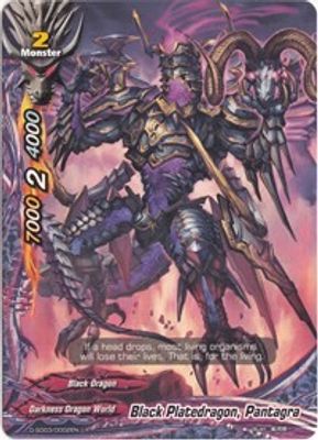 Black Platedragon, Pentagra