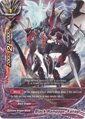 Black Rampage, Fanagl