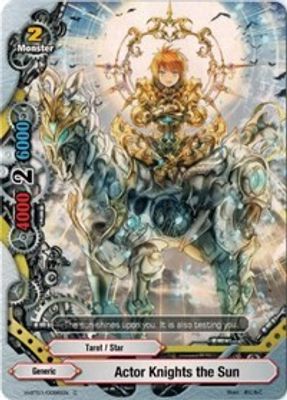 Actor Knights the Sun