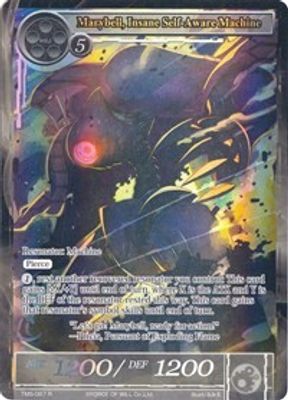 Marybell, Insane Self-Aware Machine (Full Art)