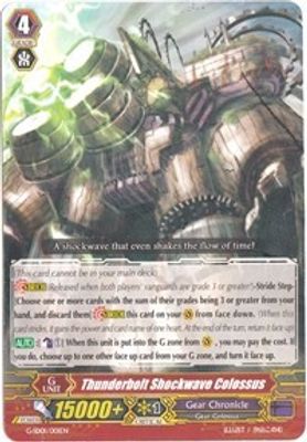 Thunderbolt Shockwave Colossus