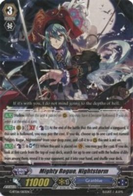 Mighty Rogue, Nightstorm