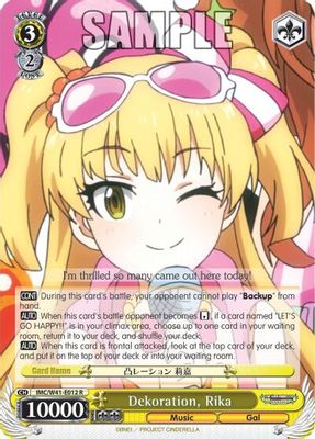 Dekoration, Rika