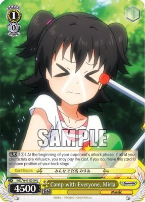 Camp with Everyone, Miria